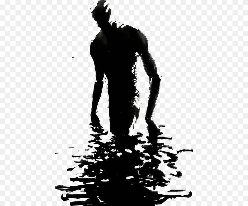 Report Abuse Monochrome, Silhouette, Adult, Back, Body Part Png Image