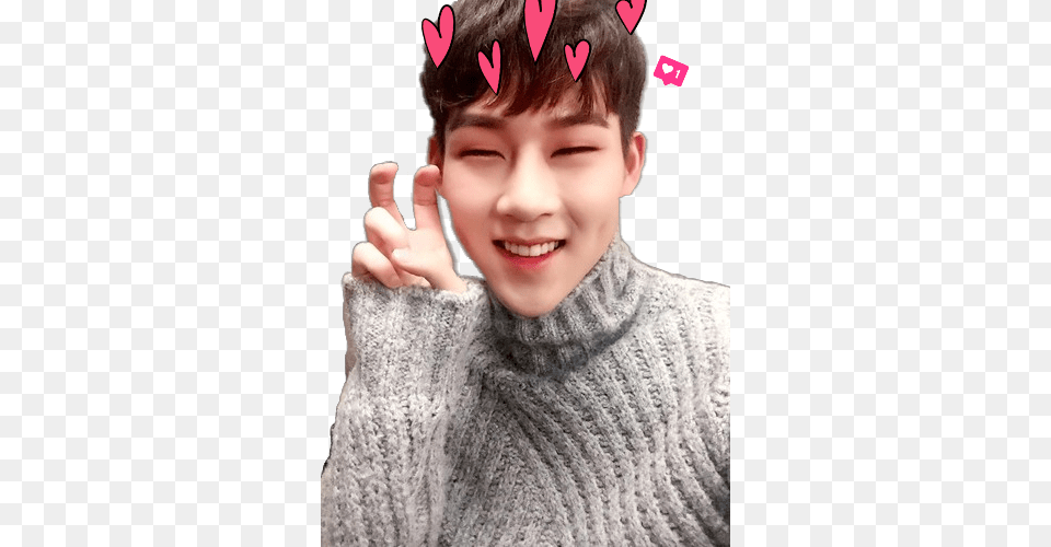 Report Abuse Monsta X Funny Facts, Person, Face, Happy, Head Png Image