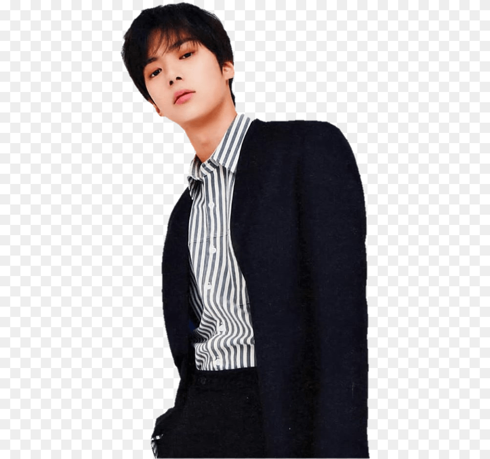 Report Abuse Monsta X Minhyuk, Portrait, Photography, Clothing, Coat Free Png