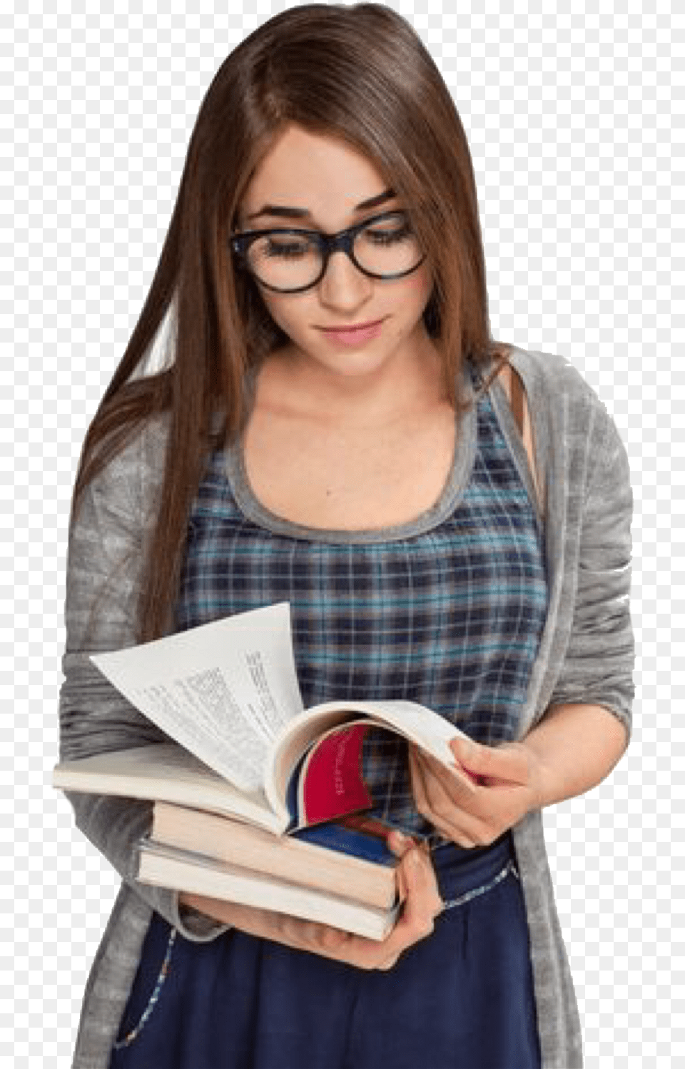 Report Abuse Nina Din Soy Luna, Person, Reading, Face, Portrait Free Png