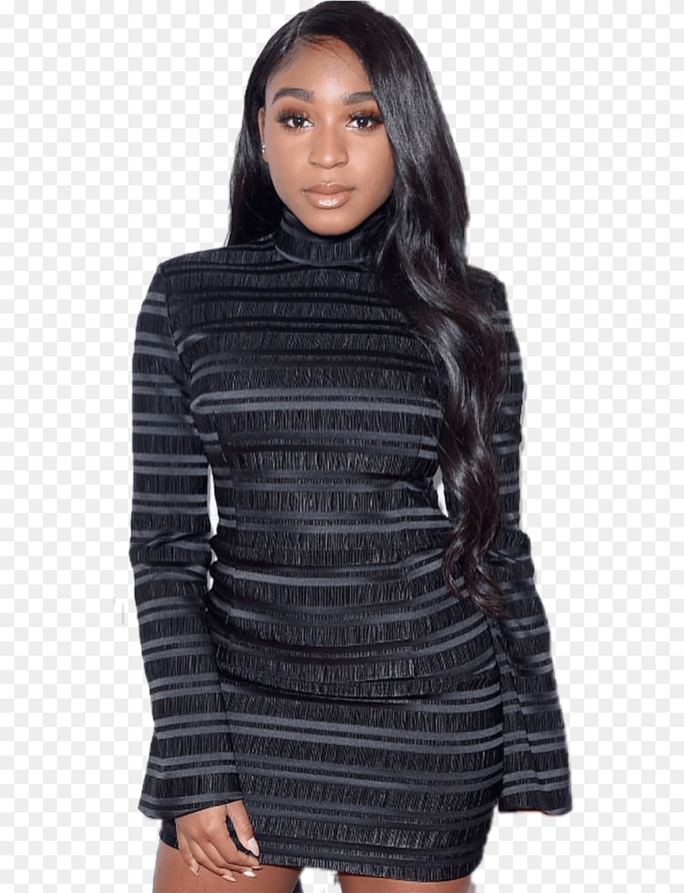Report Abuse Normani, Adult, Sleeve, Person, Long Sleeve Free Png