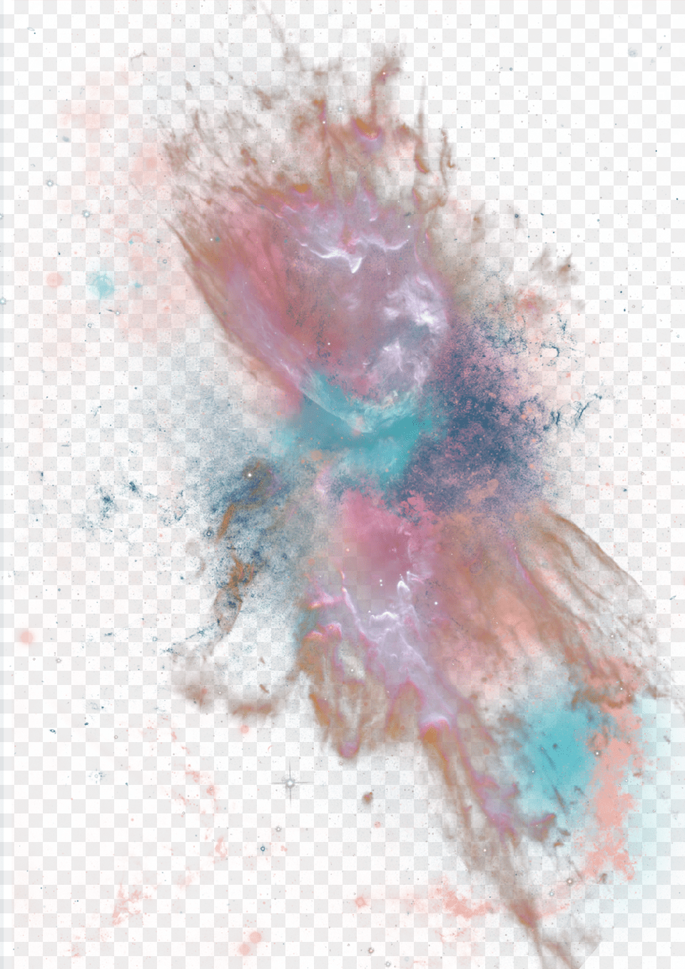 Report Abuse Painting, Astronomy, Nebula, Outer Space, Person Png Image