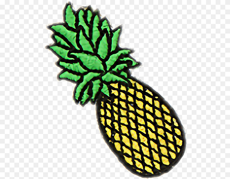 Report Abuse Pins And Patches, Food, Fruit, Pineapple, Plant Free Png Download