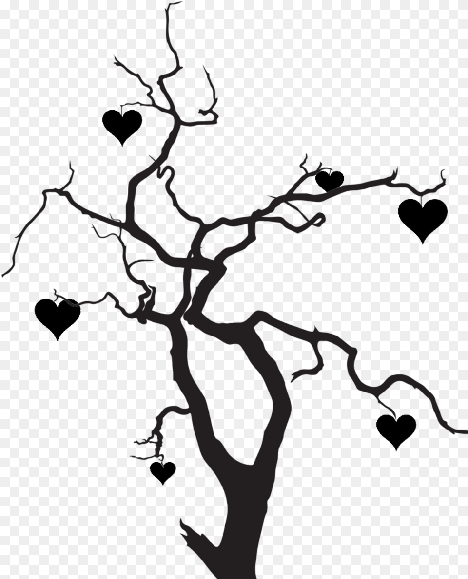 Report Abuse Raven On Tree Silhouette, Wood, Art, Drawing Free Transparent Png
