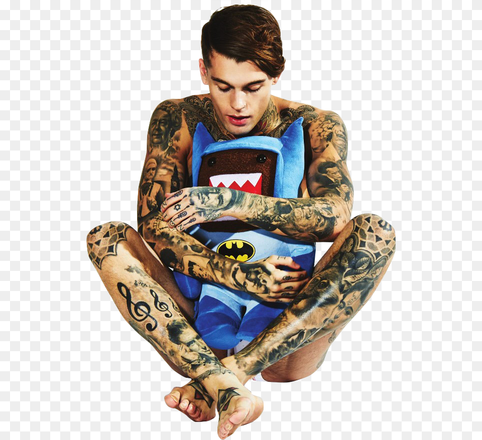 Report Abuse Stephen James Leg Tattoo, Skin, Person, Face, Head Free Transparent Png