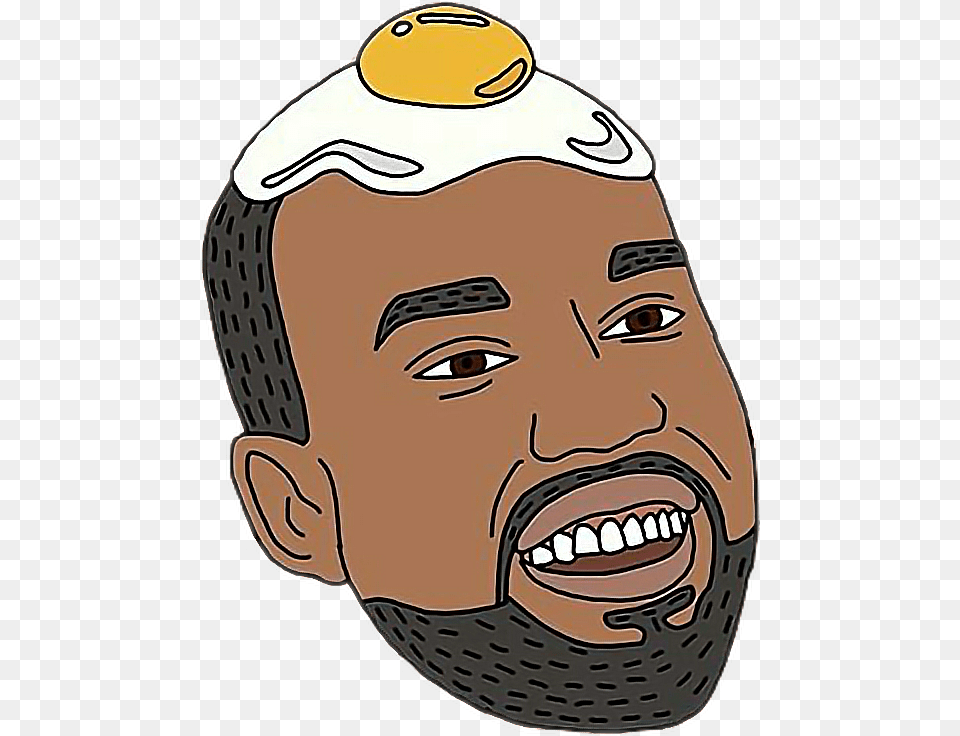 Report Abuse Transparent Kanye Face, Adult, Male, Man, Person Png Image