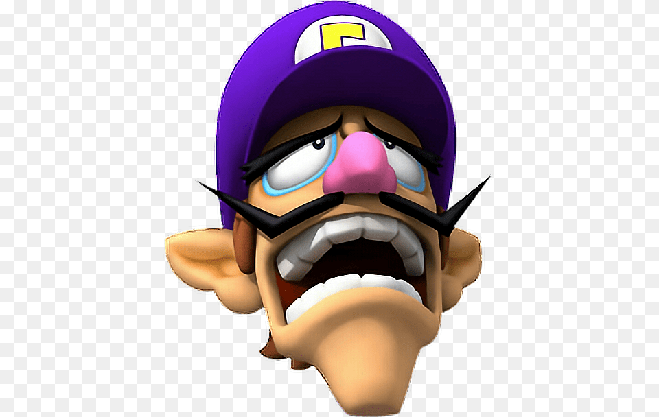 Report Abuse Transparent Waluigi, Clothing, Hat, Cap, Game Free Png Download