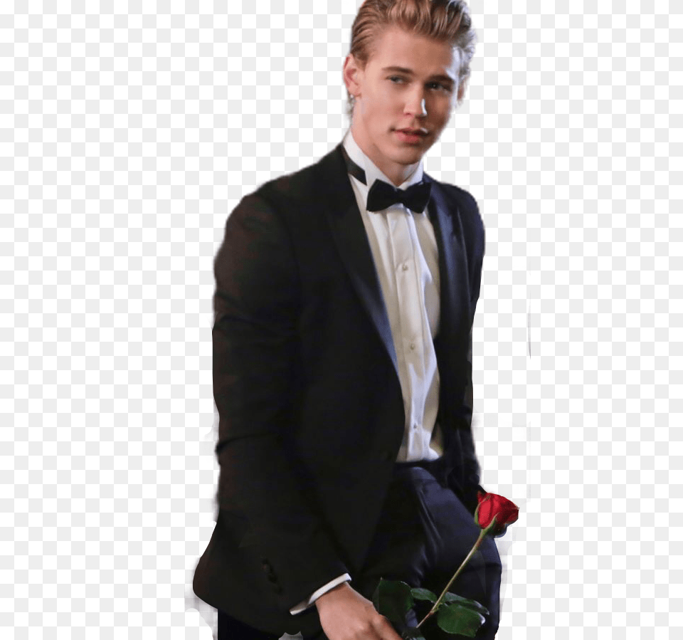 Report Abuse Tuxedo, Suit, Clothing, Flower, Formal Wear Png Image