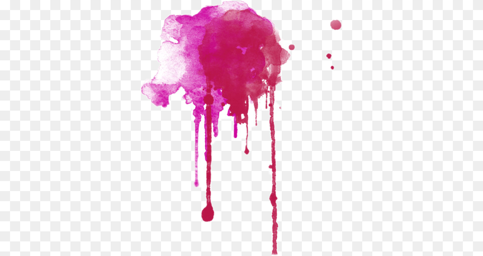 Report Abuse Watercolor Drip Stain, Purple Free Transparent Png