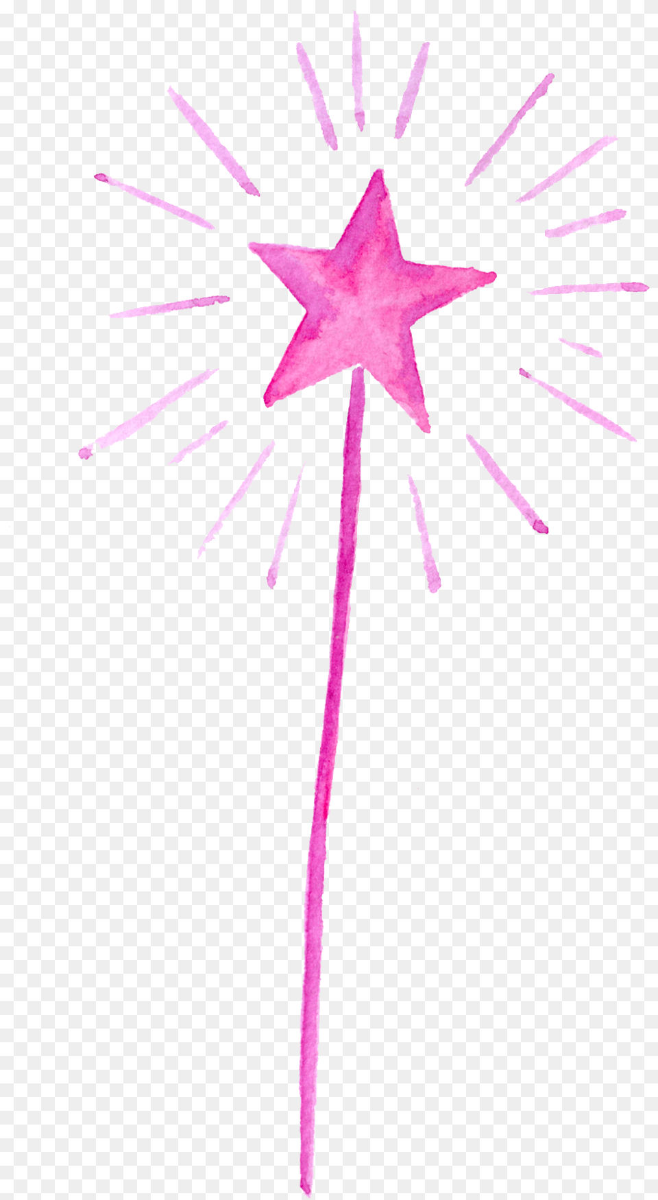 Report Abuse Watercolor Painting, Star Symbol, Symbol, Plant, Wand Png
