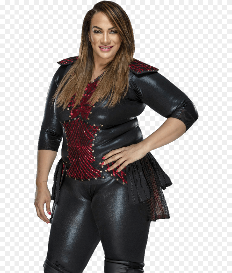 Report Abuse Wwe Nia Jax, Adult, Spandex, Person, Woman Free Png
