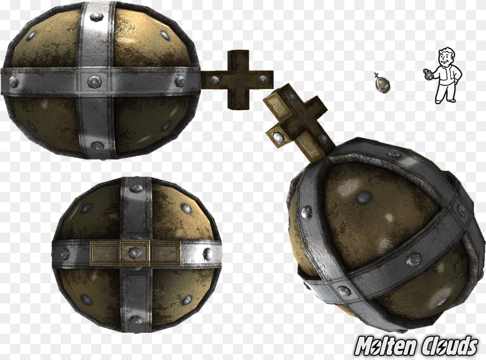 Report Rss Holy Hand Grenade Holy Hand Grenade Fallout, Armor, Person, Helmet, Shield Png Image