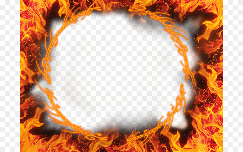 Report Rss One Ring Use Effect Lord Of The Rings Ring Flame, Fire, Mountain, Nature, Outdoors Free Transparent Png
