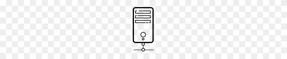 Report Server Icons, Gray Png