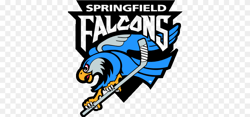 Report Springfield Falcons Hockey Logo, Animal, Bird, Jay, Book Png Image