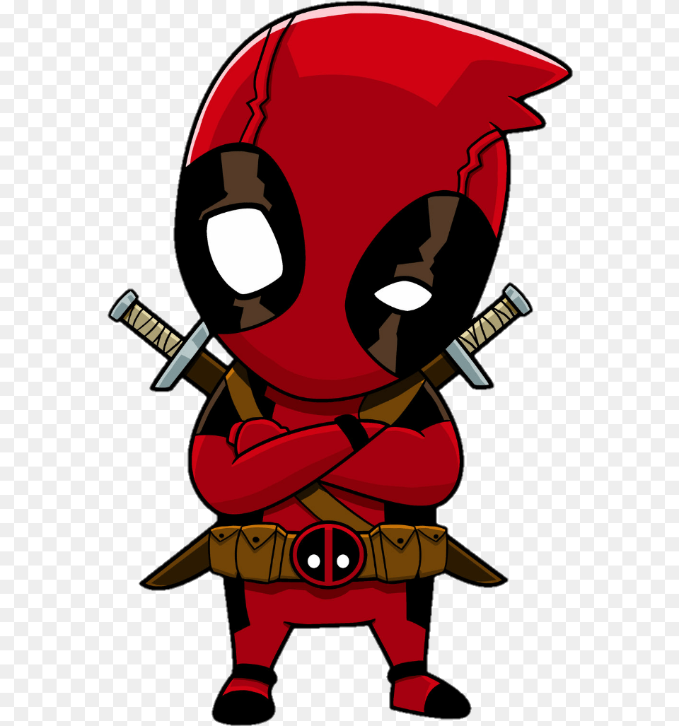 Reportar Abuso Dessin Deadpool Chibi, Baby, Person Png Image