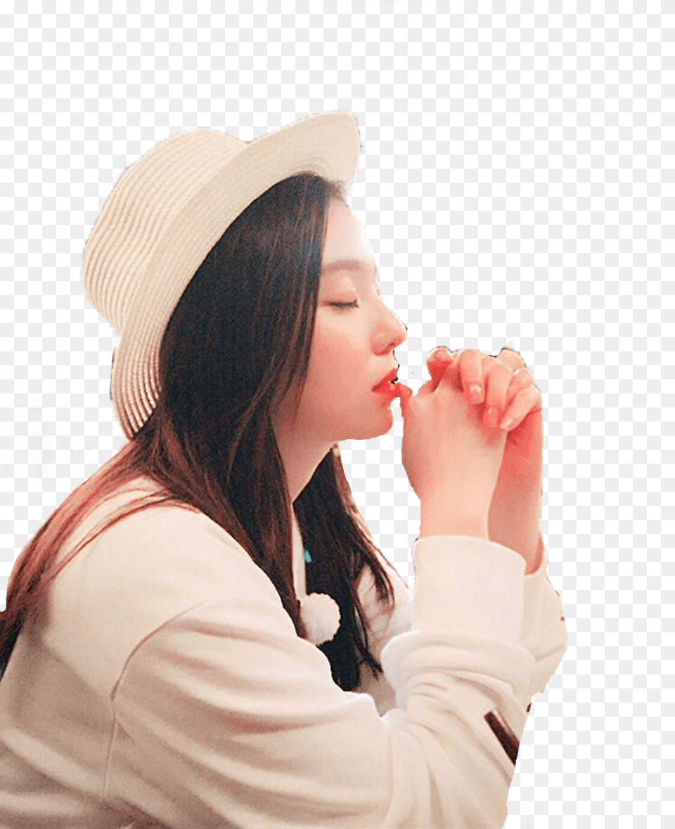 Reportar Abuso Red Velvet Level Up Project, Adult, Person, Hat, Woman Free Png Download