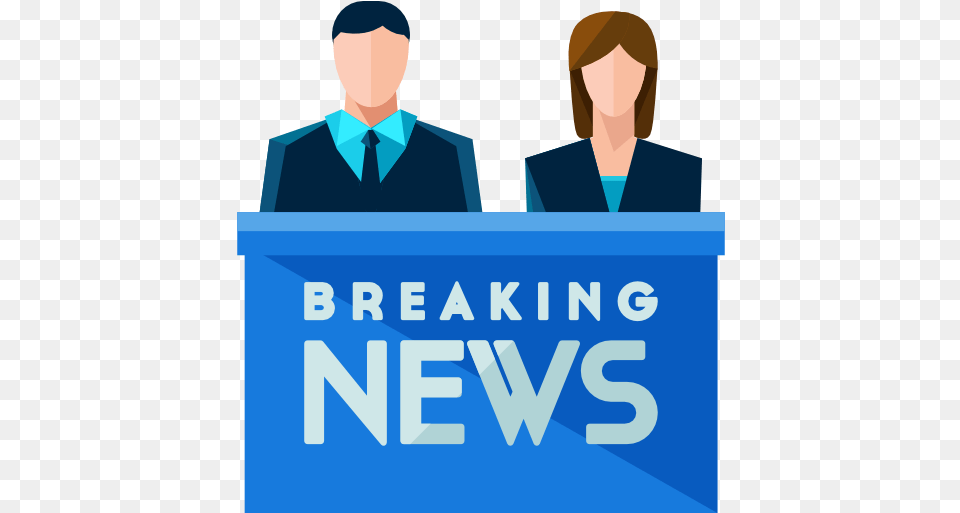 Reporter Download News Tv Icon, Crowd, Person, Speech, Audience Free Png