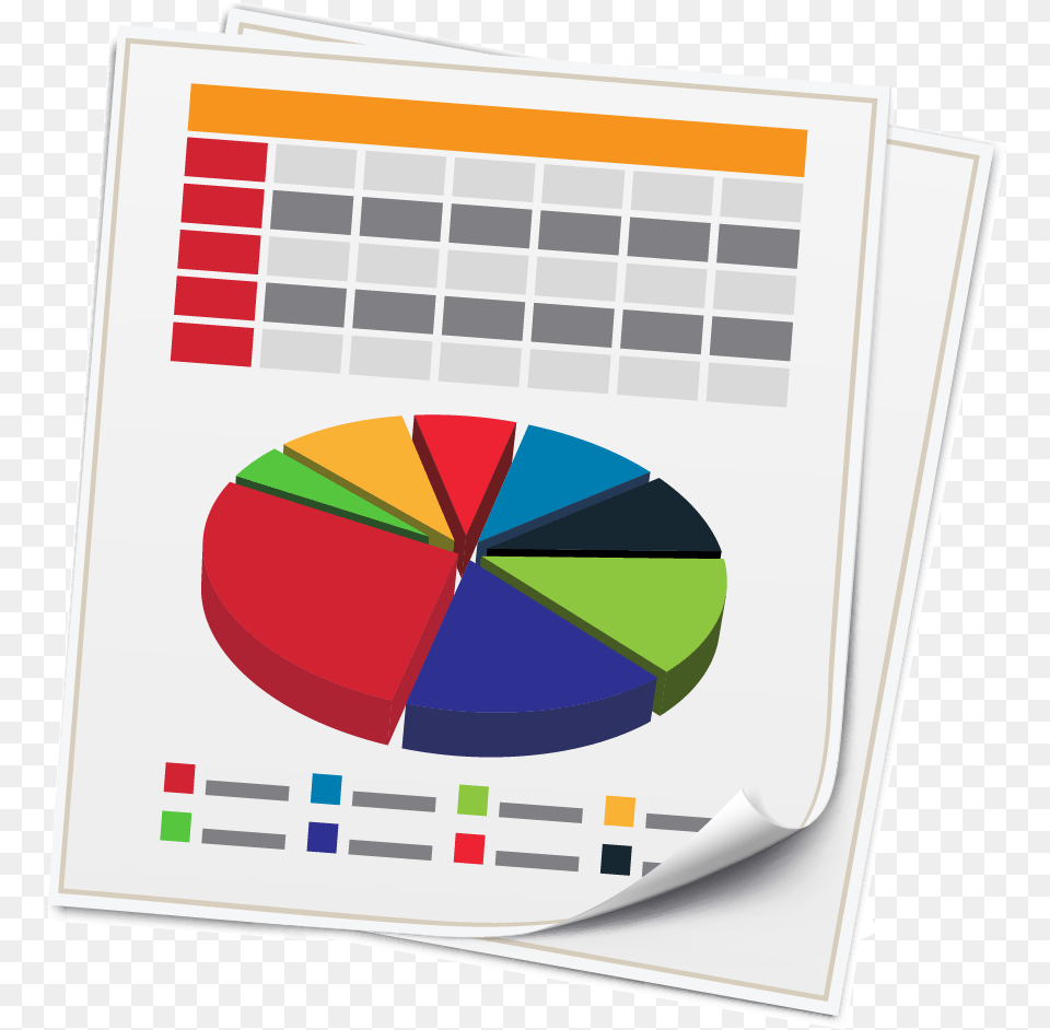 Reports Image, Chart, Pie Chart Free Png Download