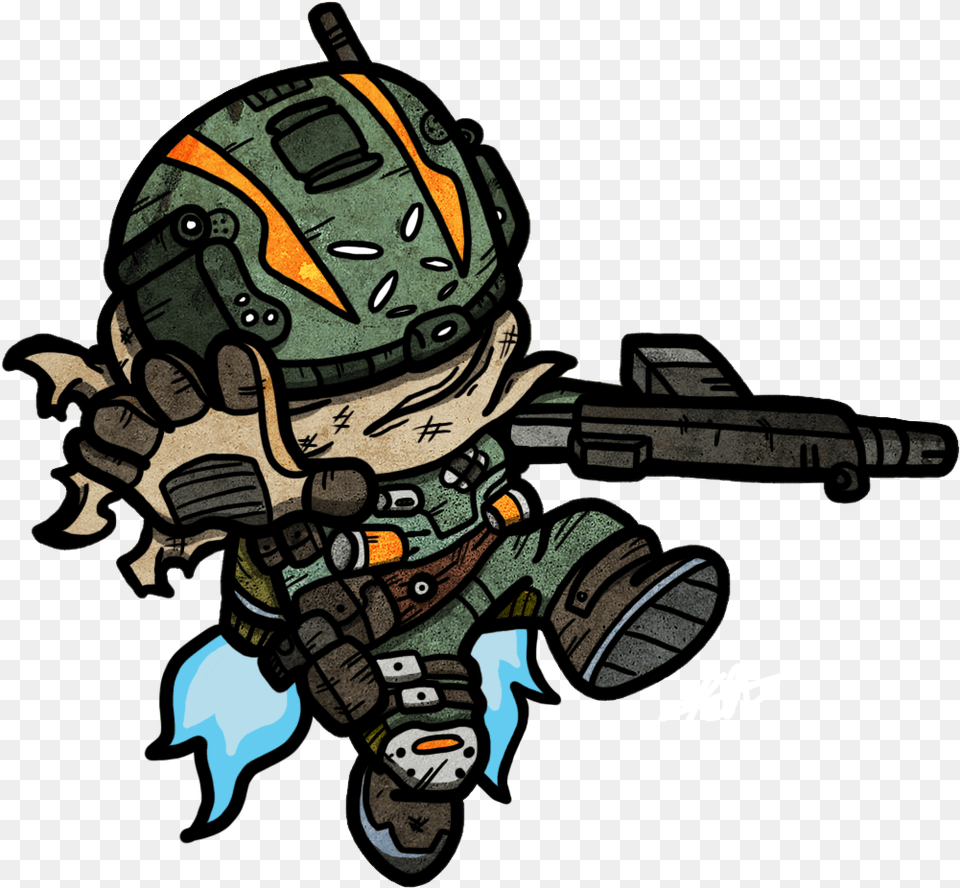 Reposting This But People Asked Me Titanfall 2 Draw, Baby, Person, Firearm, Gun Png