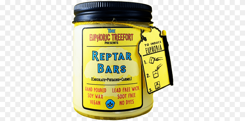 Reptar Bars Food, Mustard, Jar, Can, Tin Free Png