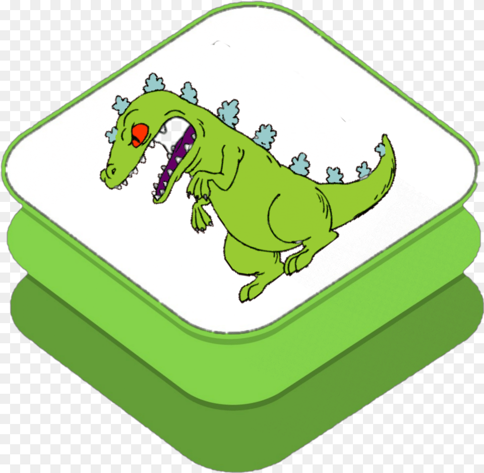 Reptar Cartoon, Animal, Dinosaur, Reptile, T-rex Png Image