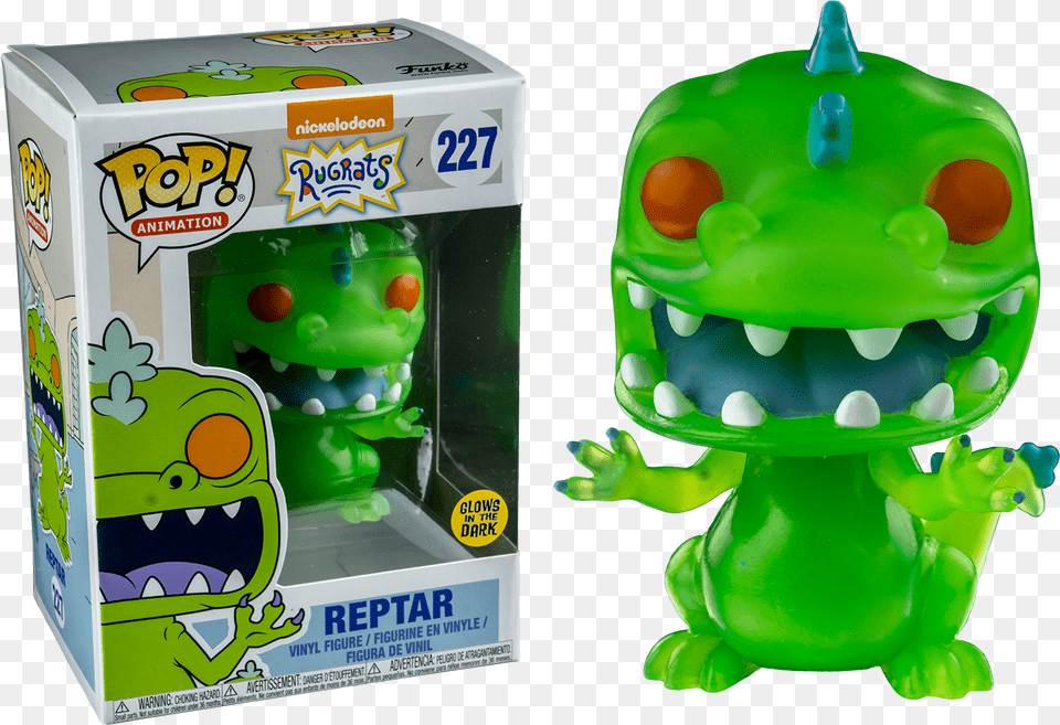 Reptar Glow In The Dark Pop, Toy, Food, Sweets Free Png Download