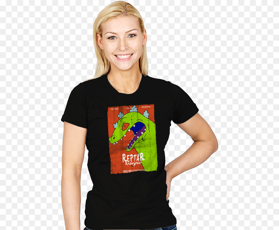 Reptar Resurgence Womens, Clothing, T-shirt, Shirt, Adult Png