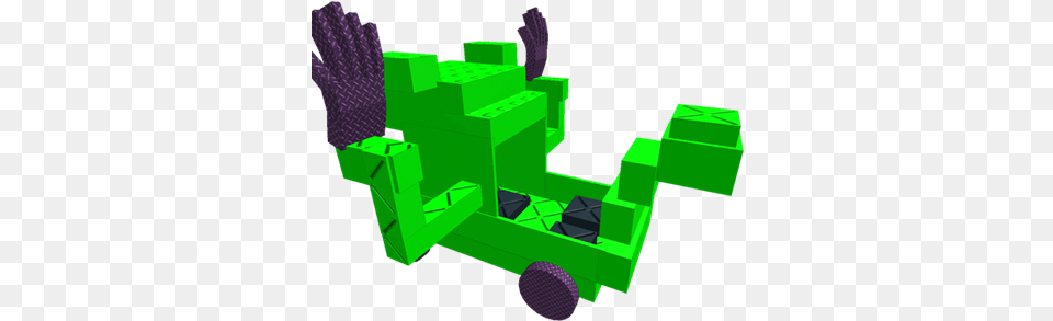 Reptar Wagon Roblox Tractor, Green, Grass, Plant, Toy Free Png Download