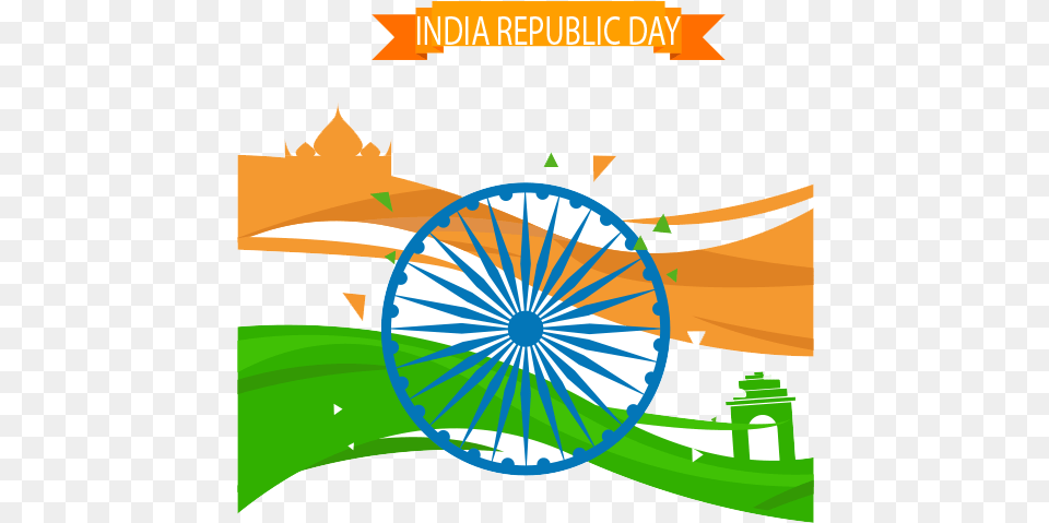 Republic Day Happy Republic Day, Machine, Wheel, Car, Transportation Free Png Download