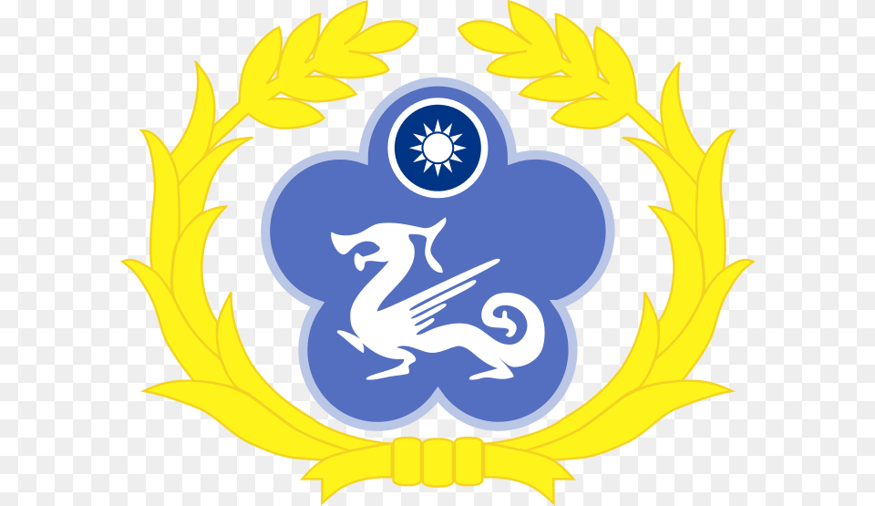 Republic Of China Coast Guard Logo, Emblem, Symbol Free Png