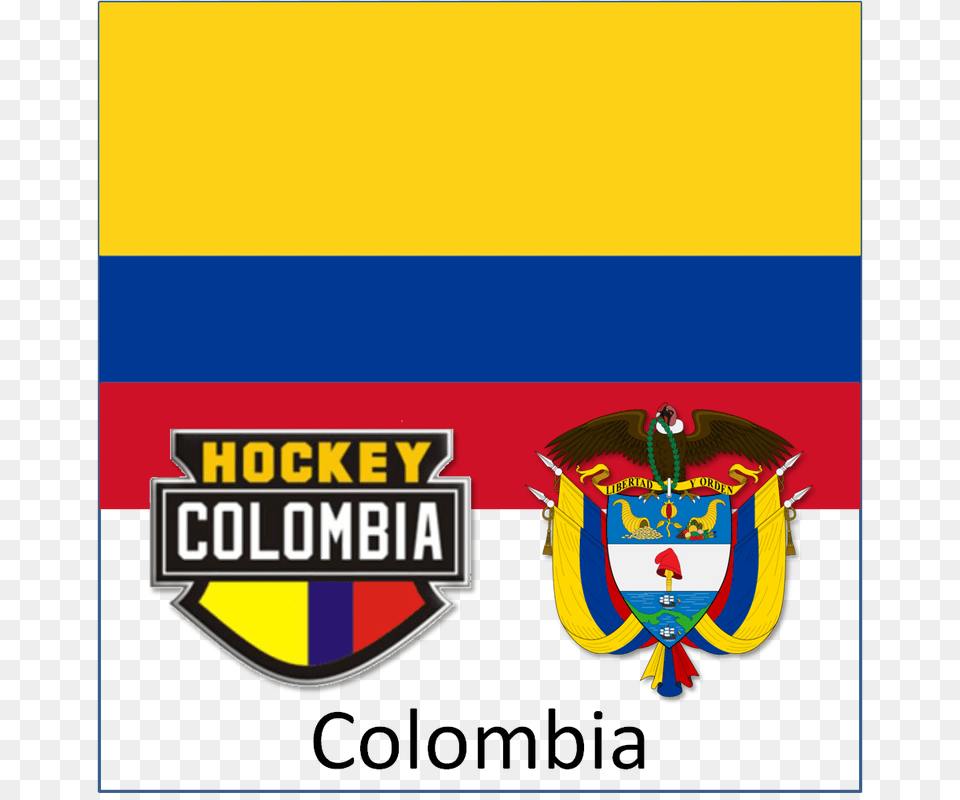 Republic Of Colombia Repblica De Colombia Daniel Echeverri Ice Hockey, Logo, Animal, Bird, Emblem Png