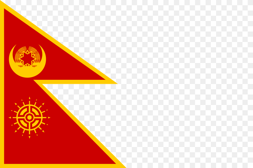 Republic Of Nepal, Triangle Free Png