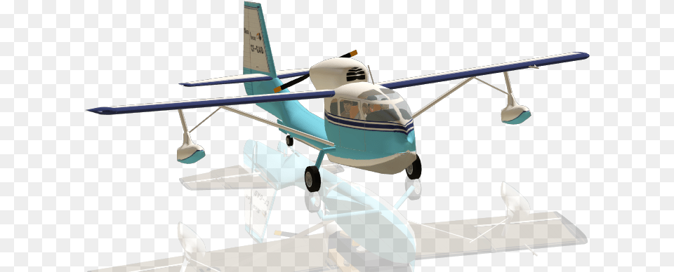 Republic Rc Light Aircraft, Transportation, Vehicle, Airplane, Seaplane Free Png Download