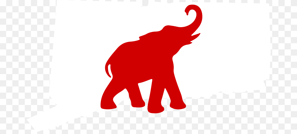 Republican Elephant, Silhouette, Baby, Person, Animal Free Png Download