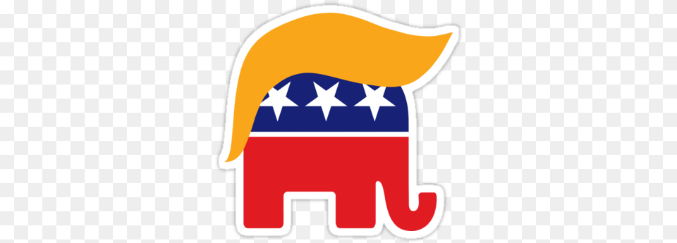 Republican Logo Republican Party Logo Trump, American Flag, Flag Free Png Download
