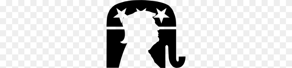 Republican Party Clipart, Gray Free Png Download