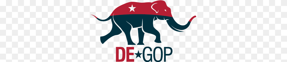 Republican State Committee Of Delaware, Animal, Elephant, Mammal, Wildlife Free Png Download