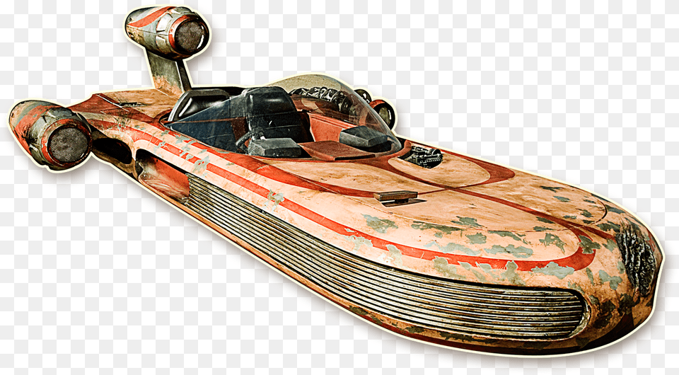 Repulsor Lift Luke Skywalkers Land Speeder, Car, Vehicle, Transportation, Alloy Wheel Free Transparent Png