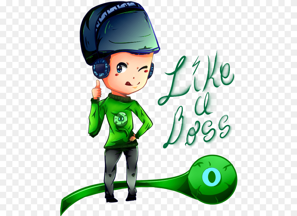 Request Jacksepticeye Cartoon, Person, People, Green, Elf Free Png Download