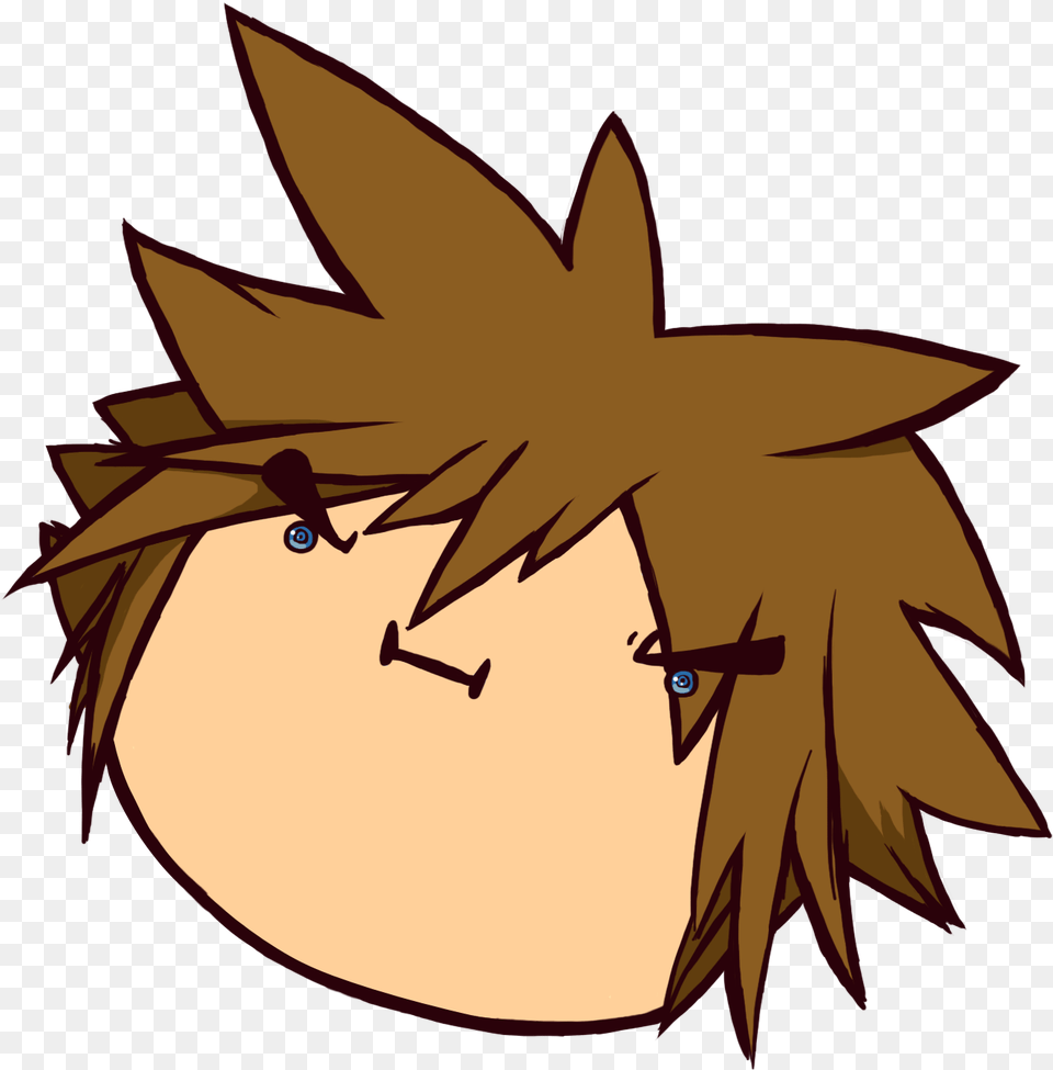 Request Kingdom Hearts Grump Heads Gamegrumps Sora Kingdom Hearts, Leaf, Plant, Person Png Image