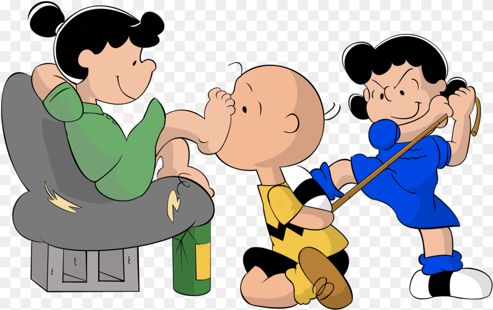 Request Violet And Lucy Vs Charlie Brown By Waffengrunt D7zbpua Lucy Van Pelt, Baby, Person, Face, Head Png