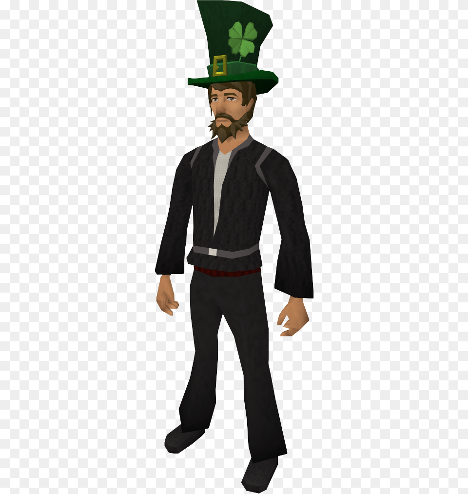 Requirements Leprechaun Hat Equipped Map Hat Runescape, Adult, Male, Man, Person Free Png Download