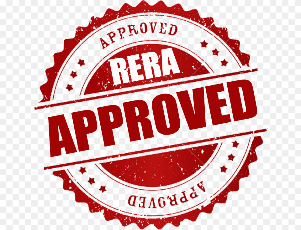 Rera Approved Rubber Stamp Logo Download Psd Fromat Approved Stamp, Architecture, Building, Factory, Badge Free Png