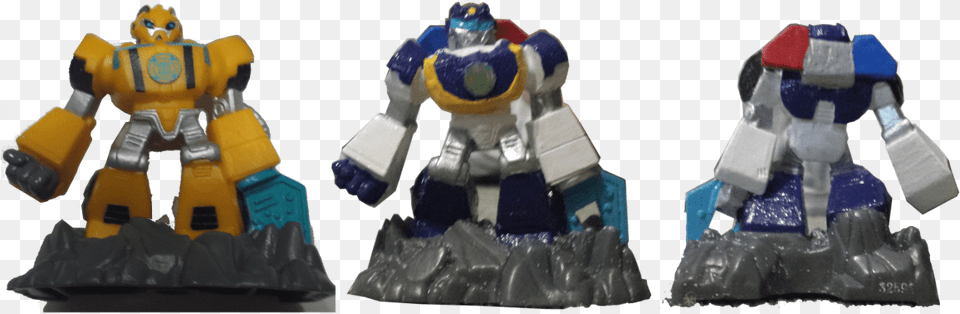 Rescue Bots Beam Box Bumblebee And Chase Comparison Action Figure, Toy, Robot, Animal, Apidae Free Png Download