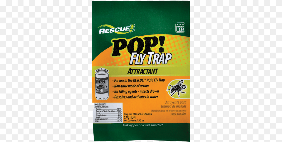 Rescue Otfi Db8 Ornamentrap Fly Trap Insert, Advertisement, Poster, Tin Free Transparent Png