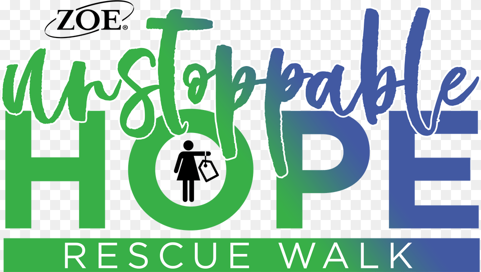 Rescue Walk Unstoppable Hope Header, Green, Text Free Png Download