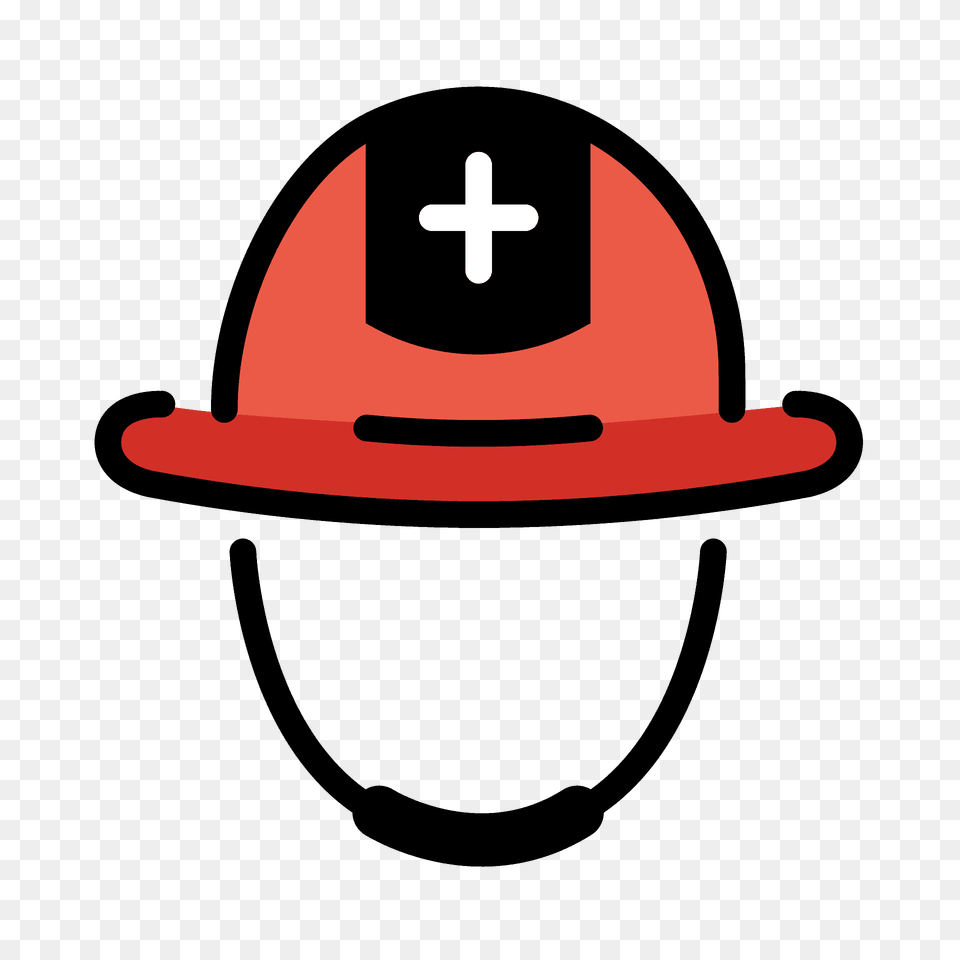 Rescue Workers Helmet Emoji Clipart, Hat, Clothing, Hardhat, Baseball Cap Free Png