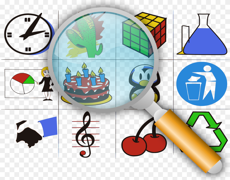 Research Clip Art, Person, Magnifying, Dynamite, Weapon Png