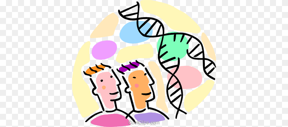 Research Scientists With Dna Strand Royalty Vector Clip Art, Face, Head, Person, Body Part Free Png